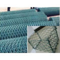 Fabricante de malha de arame hexagonal (PVC revestido &amp; Gavanized)